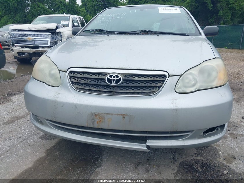 2006 TOYOTA COROLLA VIN: 2T1BR32E26C594940