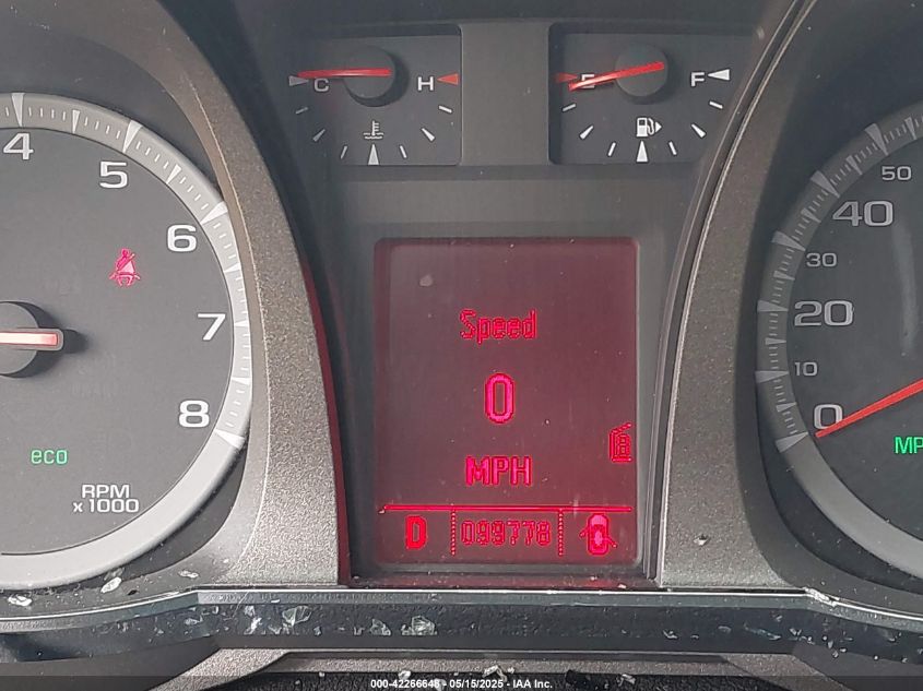 2011 GMC Terrain Sle-1 VIN: 2CTALMEC0B6244218 Lot: 42266648