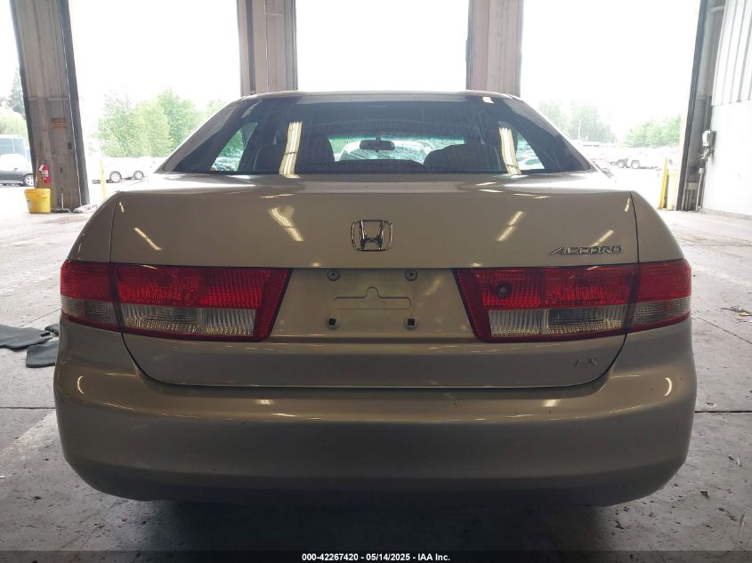 2004 Honda Accord 2.4 Lx VIN: 1HGCM563X4A179441 Lot: 42267420