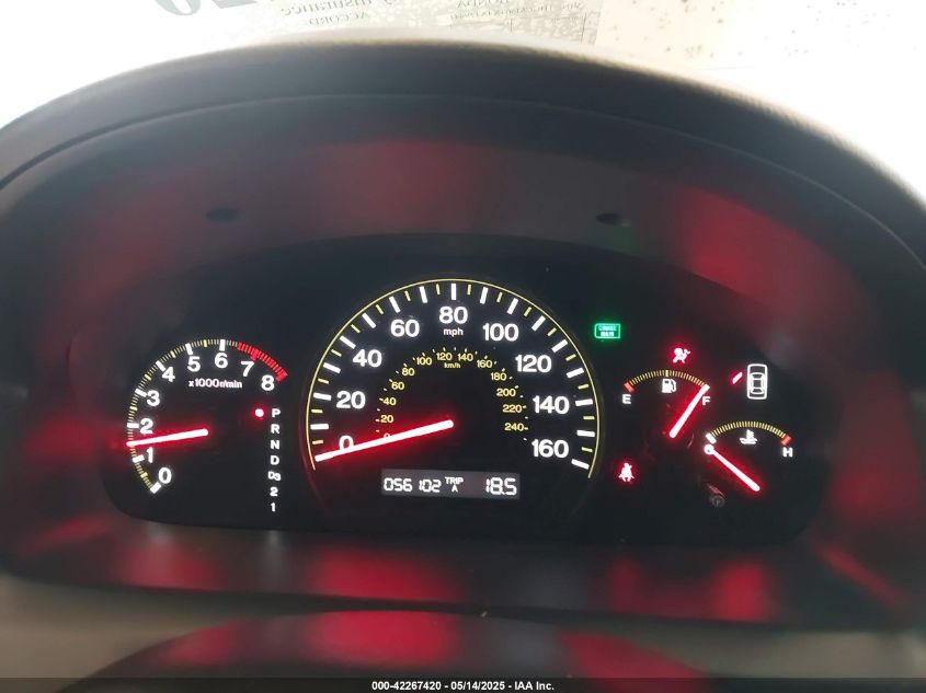 2004 Honda Accord 2.4 Lx VIN: 1HGCM563X4A179441 Lot: 42267420