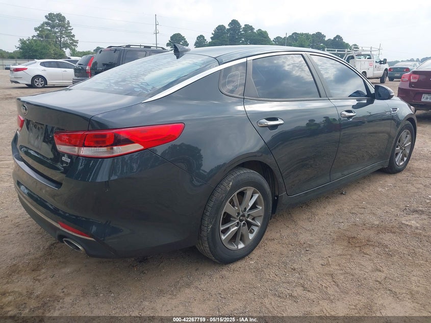 2016 KIA OPTIMA VIN: 5XXGT4L17GG027576