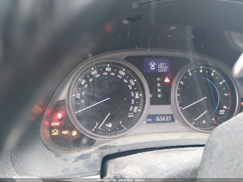 2008 LEXUS IS 250 VIN: JTHBK262882069234