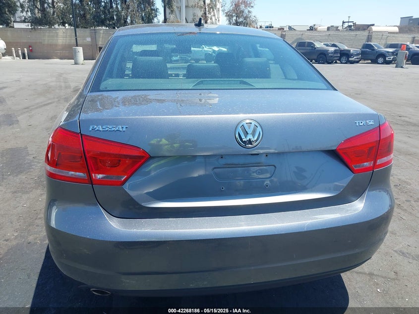 2015 VOLKSWAGEN PASSAT VIN: 1VWBV7A38FC044618