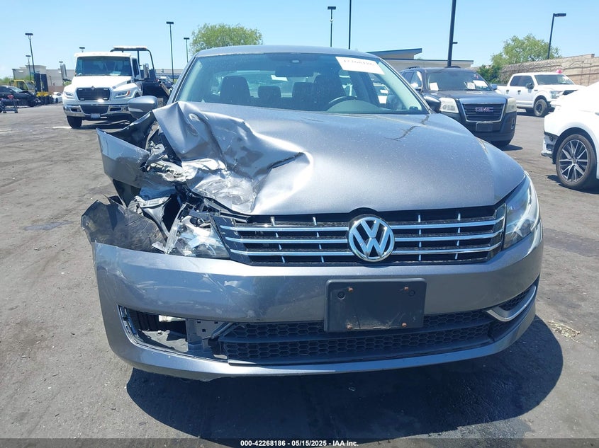 2015 VOLKSWAGEN PASSAT VIN: 1VWBV7A38FC044618