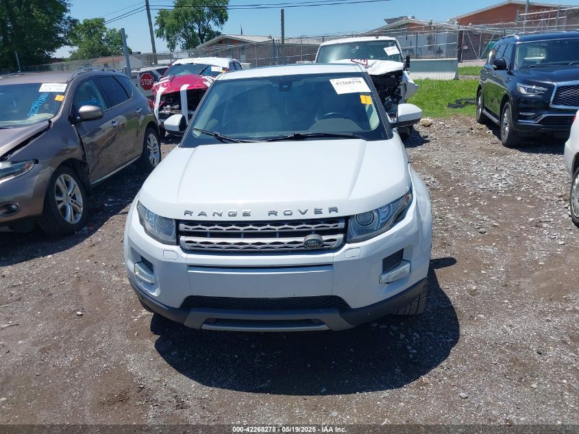 2015 Land Rover Range Rover Evoque Pure VIN: SALVR2BG2FH075464 Lot: 42268278