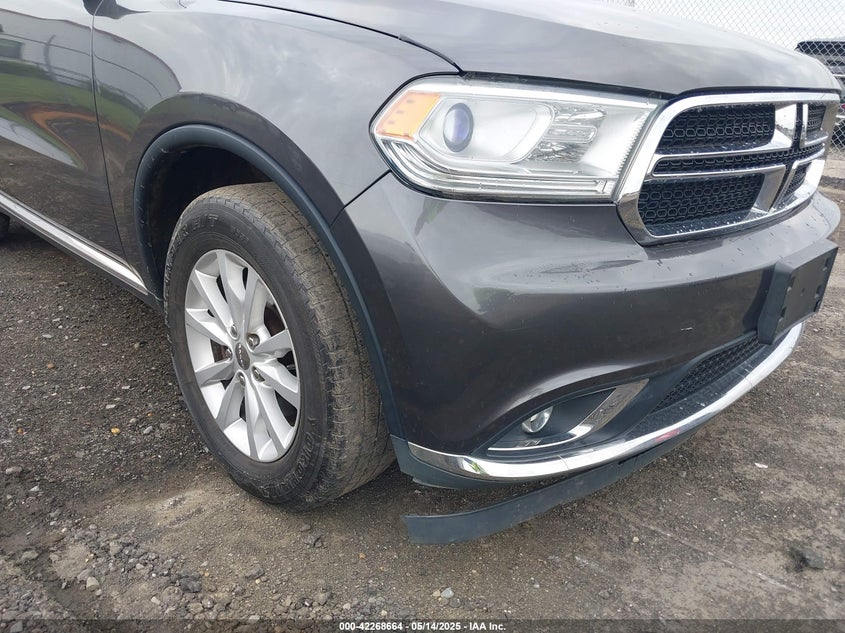 2014 DODGE DURANGO VIN: 1C4RDJAG4EC287314