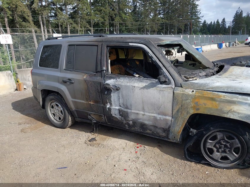 2017 JEEP PATRIOT SPORT FWD - 1C4NJPBB8HD202955
