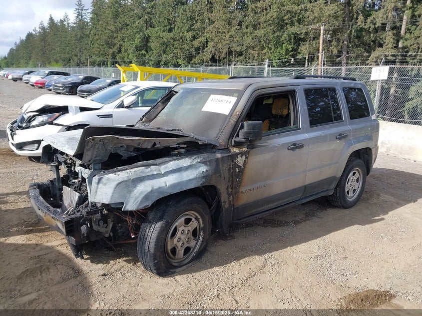 2017 JEEP PATRIOT SPORT FWD - 1C4NJPBB8HD202955