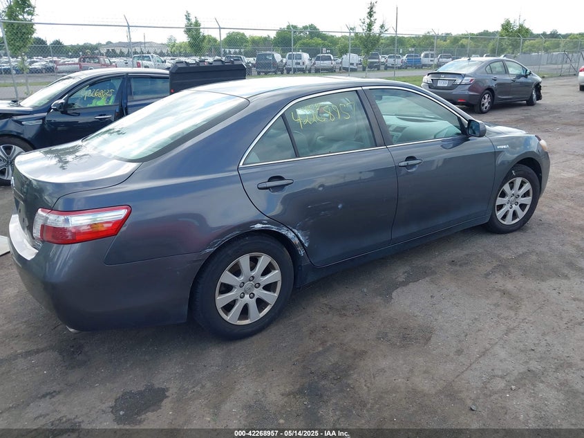 2009 TOYOTA CAMRY HYBRID VIN: 4T1BB46K79U095497