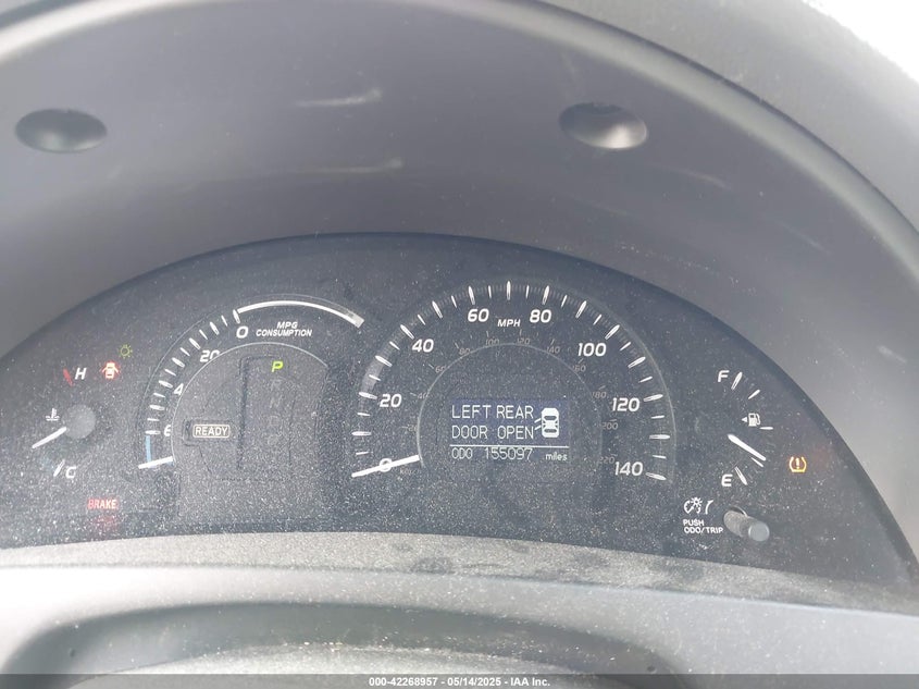 2009 TOYOTA CAMRY HYBRID VIN: 4T1BB46K79U095497