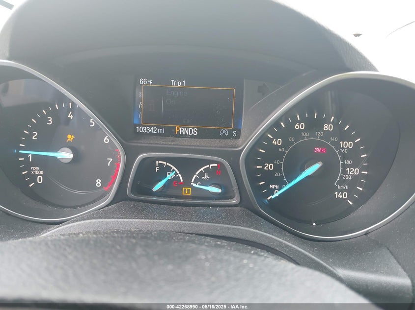 2017 FORD ESCAPE VIN: 1FMCU9GD1HUB93998