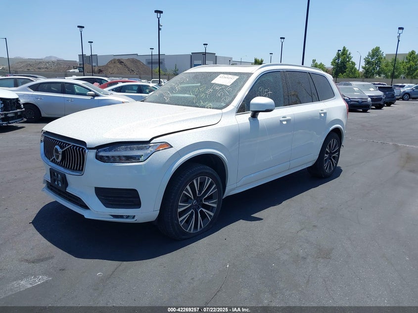 Vin: yv4102pk4l1535321, lot: 42761371, volvo xc90 t5 momentum 7 passenger 20202