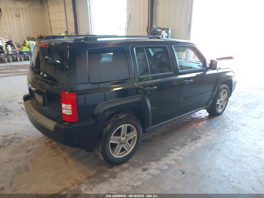 2008 JEEP PATRIOT VIN: 1J8FT28W68D664256