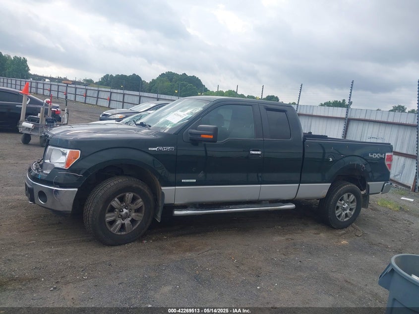 2012 FORD F-150 VIN: 1FTFX1ET4CFC15316