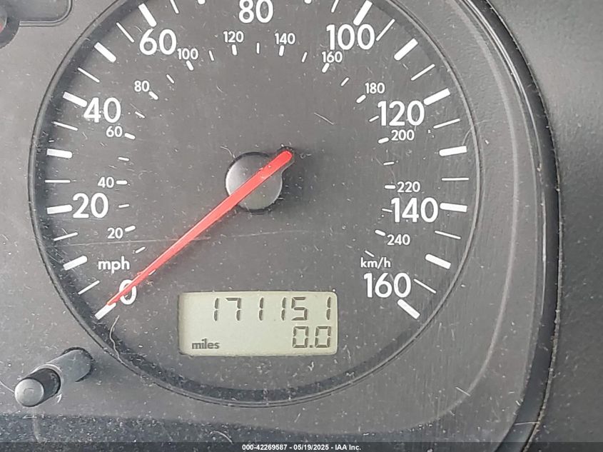 2003 Volkswagen Gti Vr6 VIN: 9BWDH61J134053538 Lot: 42269587