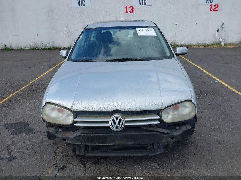 2003 Volkswagen Gti Vr6 VIN: 9BWDH61J134053538 Lot: 42269587
