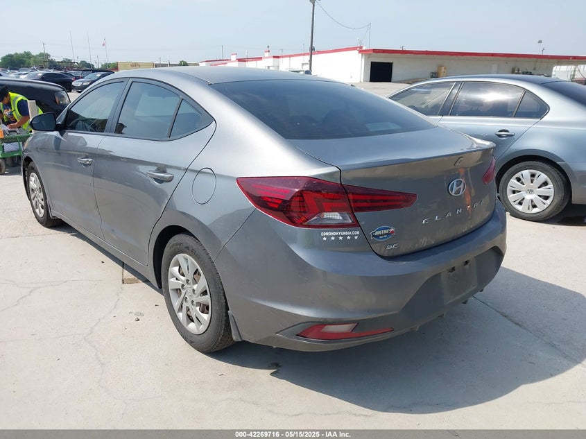 2020 HYUNDAI ELANTRA VIN: 5NPD74LF8LH538120