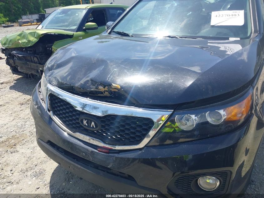 2011 Kia Sorento Lx VIN: 5XYKT3A13BG153042 Lot: 42270403