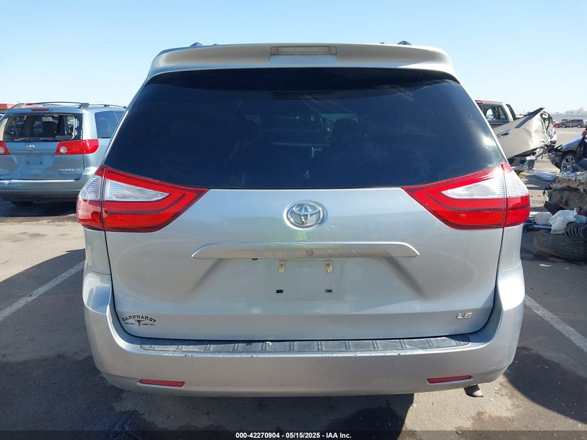 2016 TOYOTA SIENNA VIN: 5TDKK3DC3GS697681
