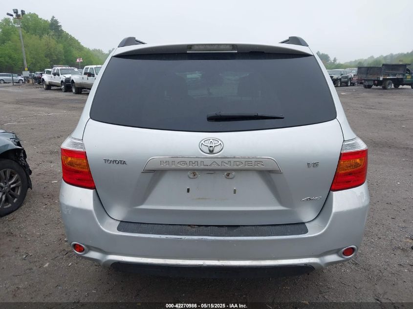 2008 Toyota Highlander VIN: JTEES41A382070067 Lot: 42270986