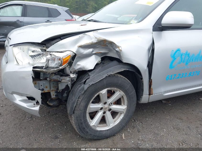 2008 Toyota Highlander VIN: JTEES41A382070067 Lot: 42270986