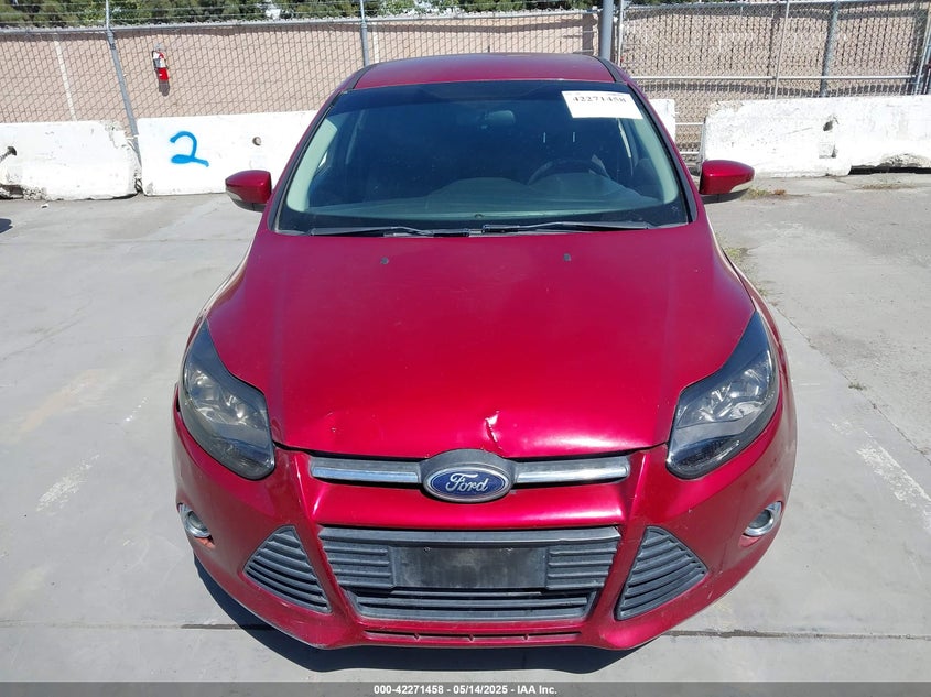 2014 FORD FOCUS VIN: 1FADP3F24EL162622