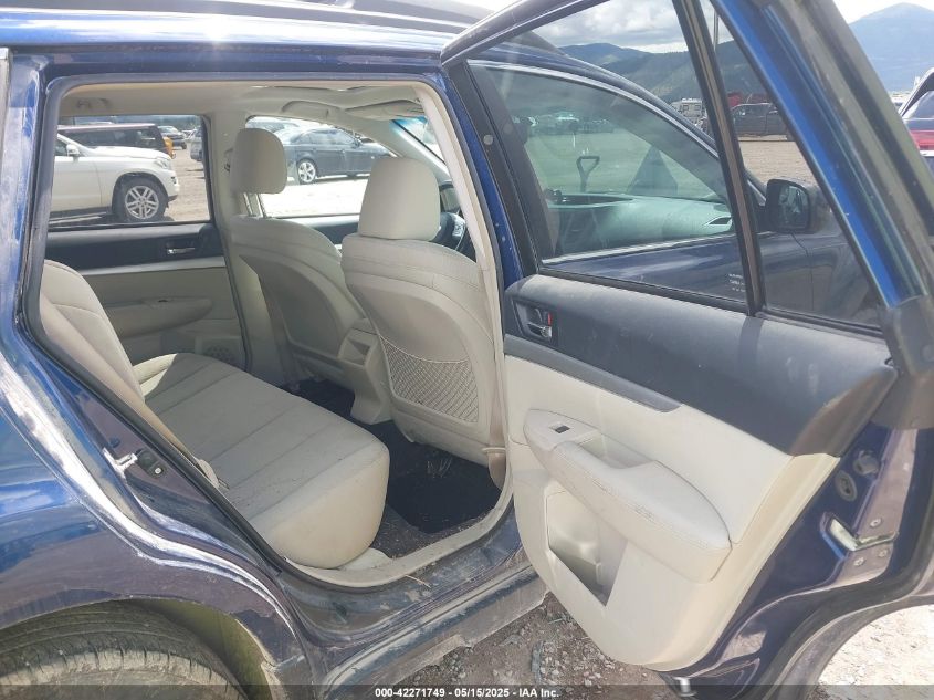 2010 Subaru Outback 2.5I Premium VIN: 4S4BRBHC1A3311182 Lot: 42271749