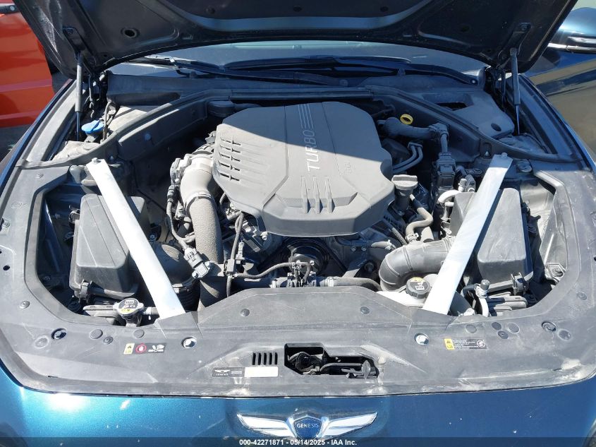 2022 Genesis G70 3.3T Rwd VIN: KMTG54TE2NU082023 Lot: 42271871