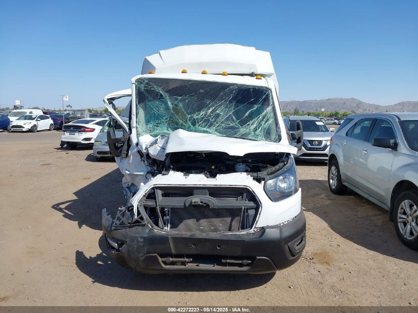 2021 Ford Transit-350 Cutaway VIN: 1FDBW5P8XMKA21279 Lot: 42272223