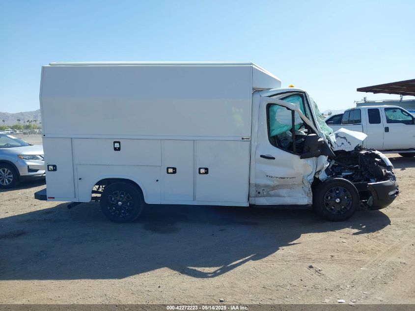 2021 Ford Transit-350 Cutaway VIN: 1FDBW5P8XMKA21279 Lot: 42272223