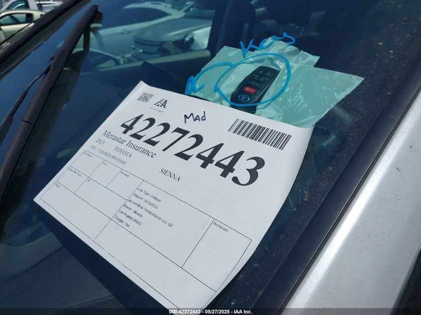 2023 Toyota Sienna - 5TDESKFC9PS105009