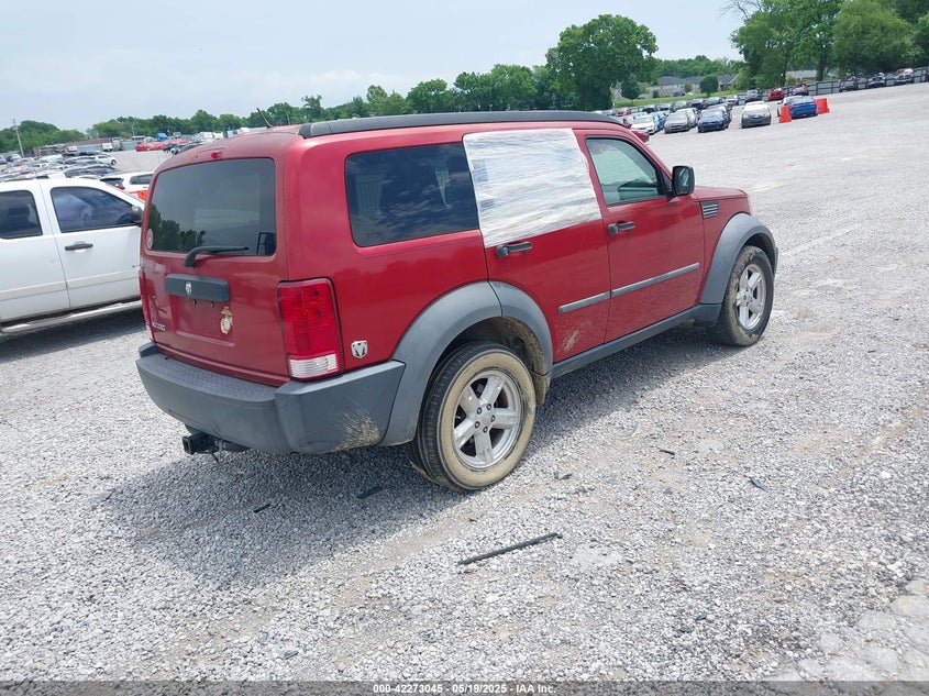 2007 DODGE NITRO VIN: 1D8GT28K37W683408