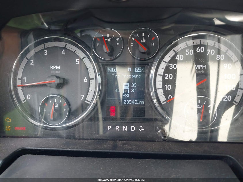 2010 DODGE RAM 1500 VIN: 1D7RB1GT7AS184811