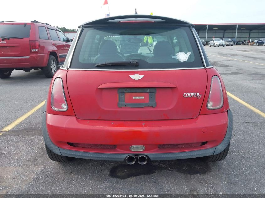 2006 Mini Cooper S VIN: WMWRE33576TJ35157 Lot: 42273131