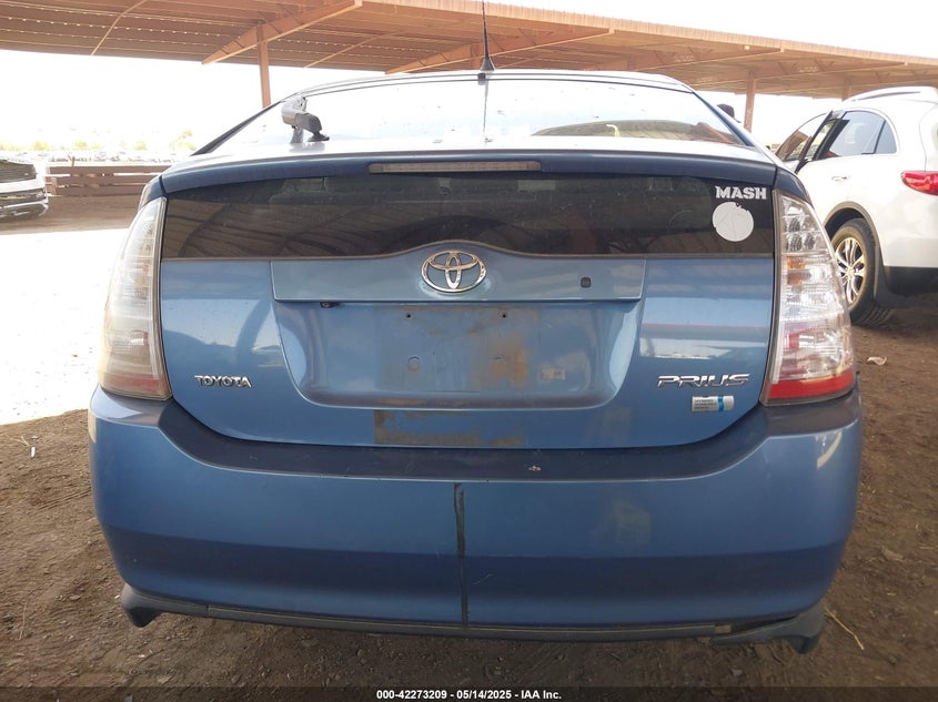 2006 TOYOTA PRIUS VIN: JTDKB20U867062604