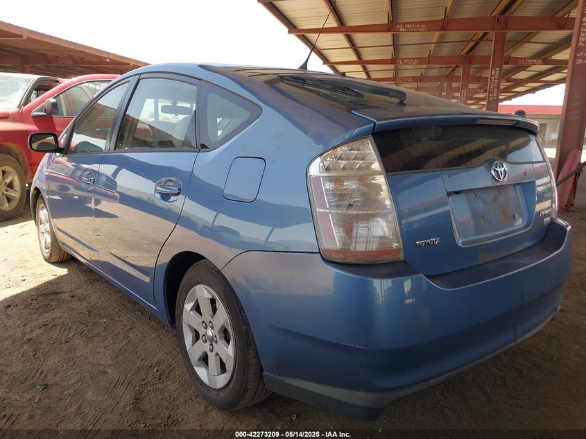 2006 TOYOTA PRIUS VIN: JTDKB20U867062604
