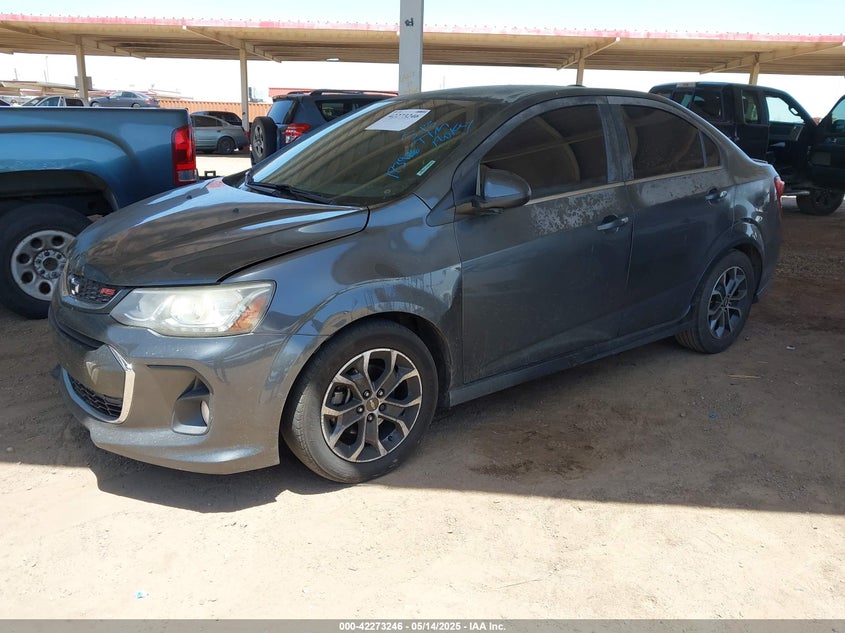 2017 CHEVROLET SONIC VIN: 1G1JD5SH1H4123926