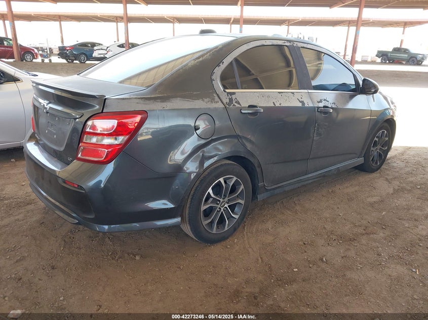 2017 CHEVROLET SONIC VIN: 1G1JD5SH1H4123926