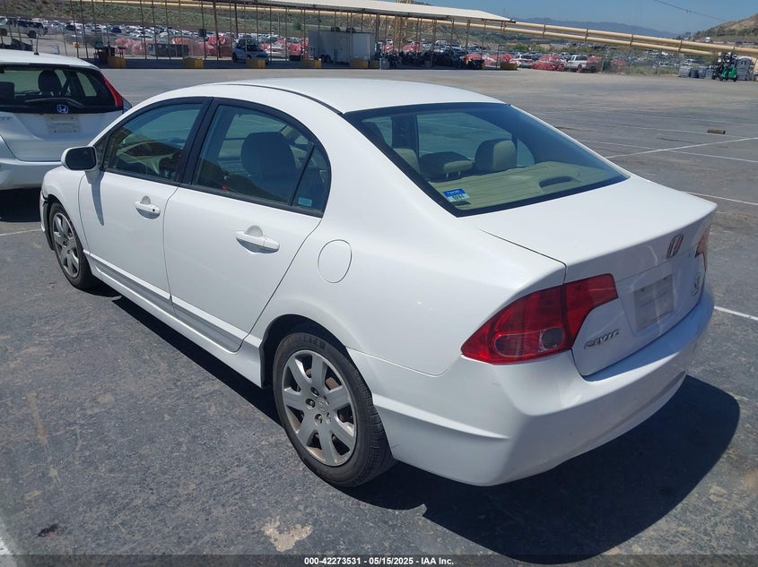 2007 HONDA CIVIC VIN: 1HGFA16597L006079