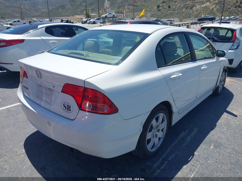 2007 HONDA CIVIC VIN: 1HGFA16597L006079
