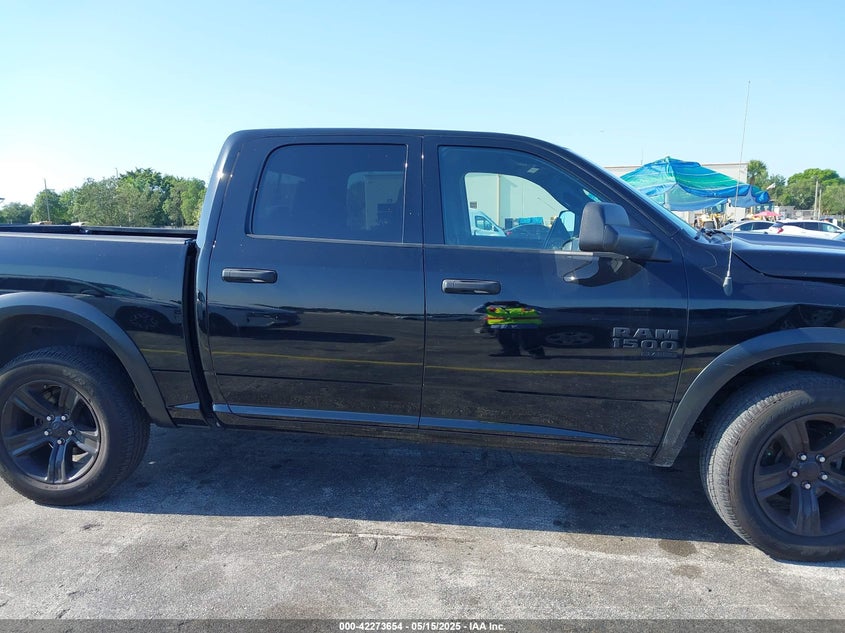 VIN 1C6RR7LG9PS596116 2023 RAM 1500 CLASSIC WARLOCK  4X4 "57" BOX