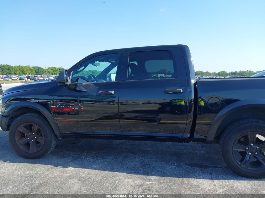 VIN 1C6RR7LG9PS596116 2023 RAM 1500 CLASSIC WARLOCK  4X4 "57" BOX