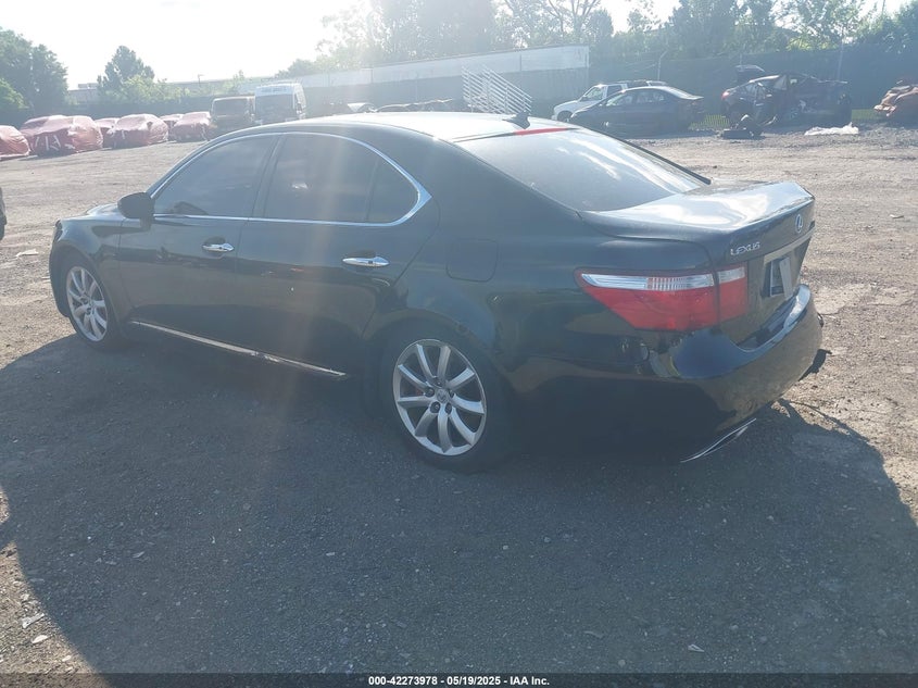 2009 LEXUS LS VIN: JTHCL46F895001922