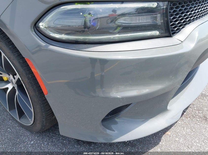 2018 Dodge Charger R/T Scat Pack Rwd VIN: 2C3CDXGJ7JH187019 Lot: 42274228