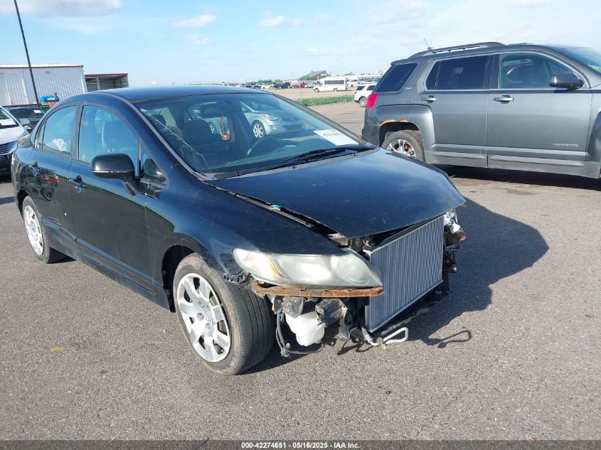 2009 Honda Civic Lx VIN: 19XFA16509E000455 Lot: 42274651