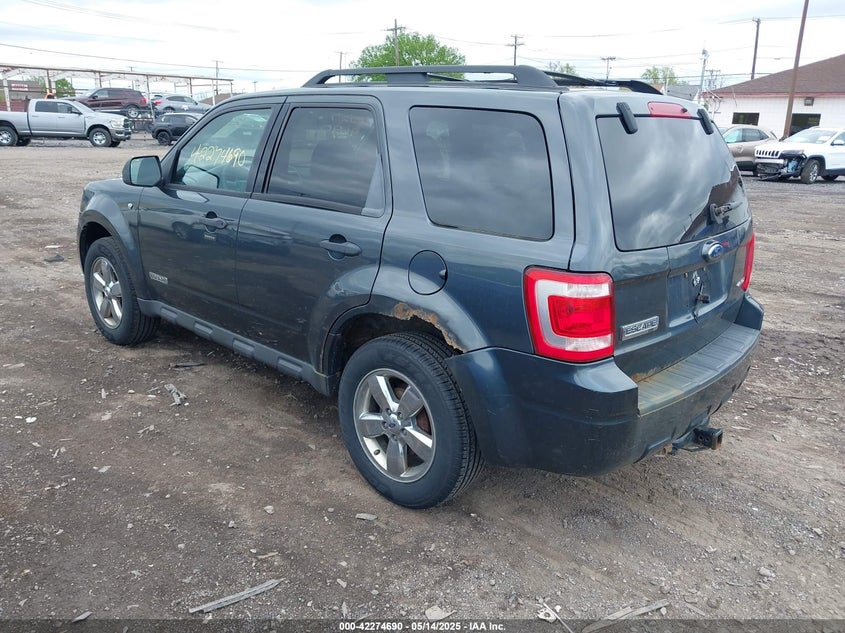 2008 FORD ESCAPE VIN: 1FMCU93148KE82462