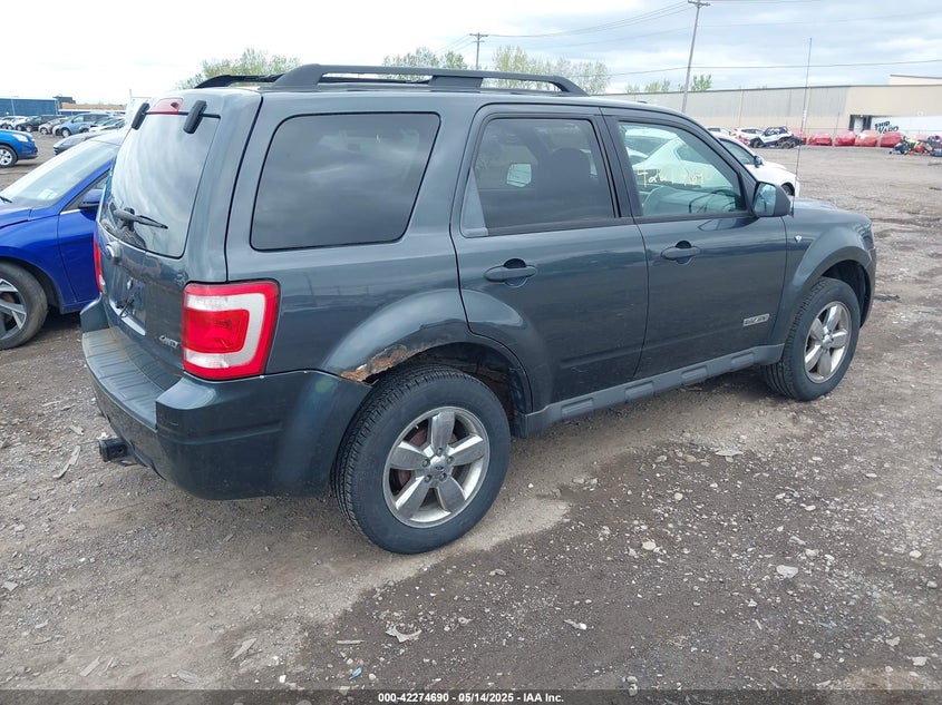 2008 FORD ESCAPE VIN: 1FMCU93148KE82462