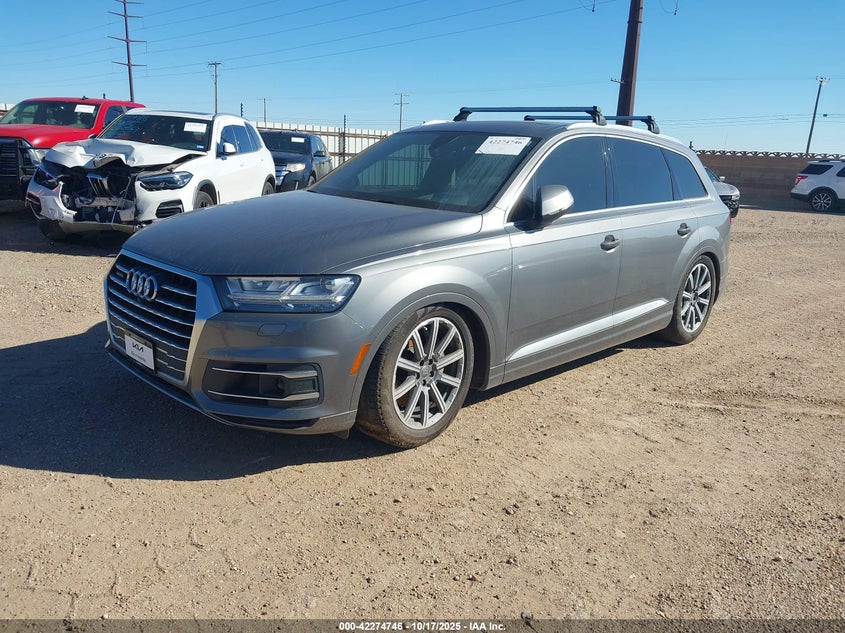 Vin: wa1vabf73jd018774, lot: 42766875, audi q7 3.0t premium 20182