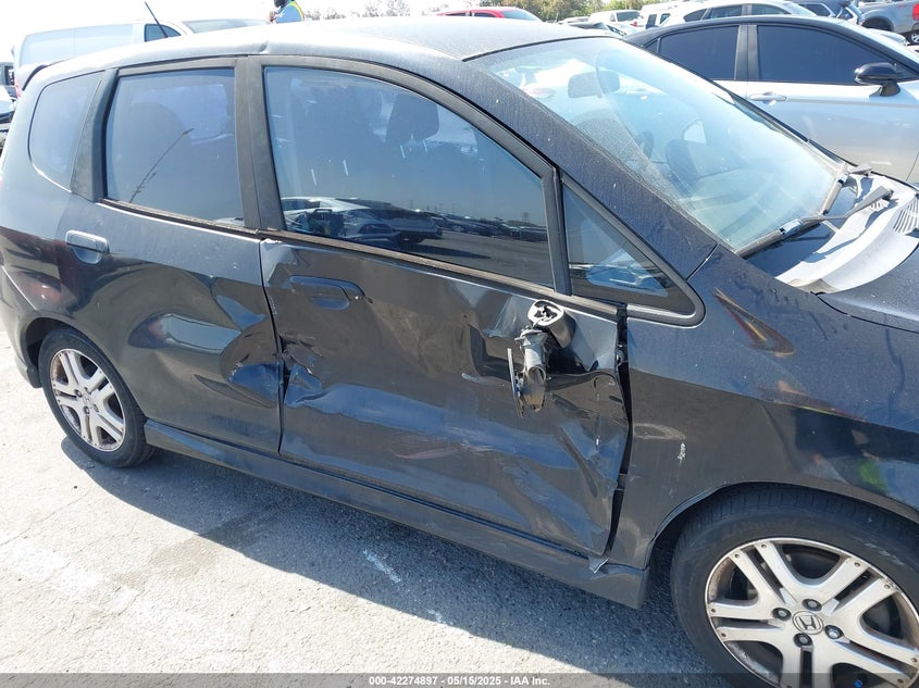 2007 HONDA FIT VIN: JHMGD38607S021022