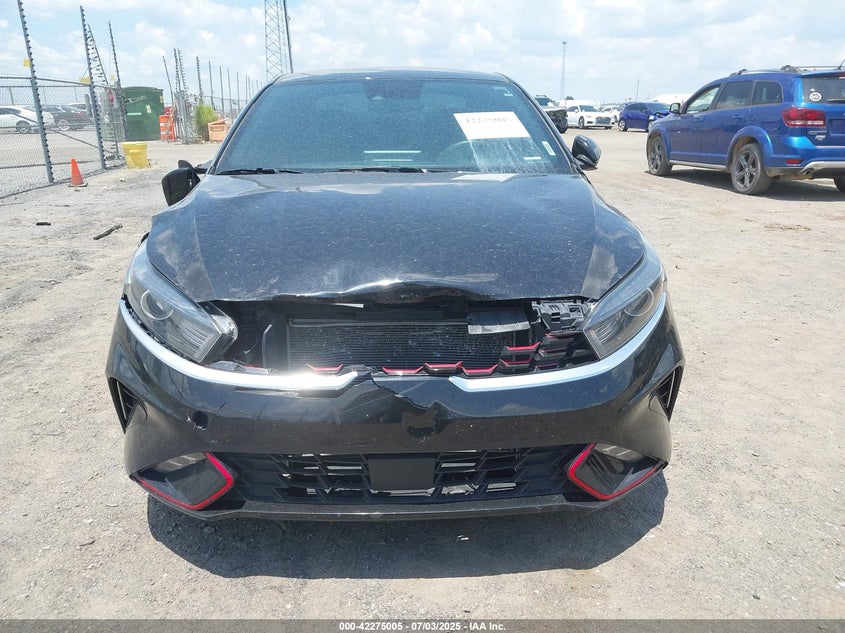 VIN 3KPF54AD2NE448775 2022 KIA FORTE GT-LINE